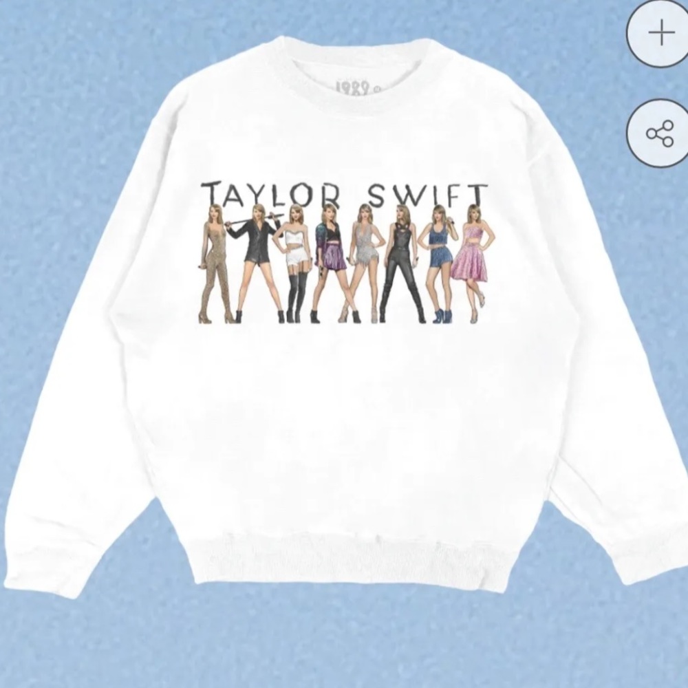 Taylor Swift 1989 TV Crewneck XL